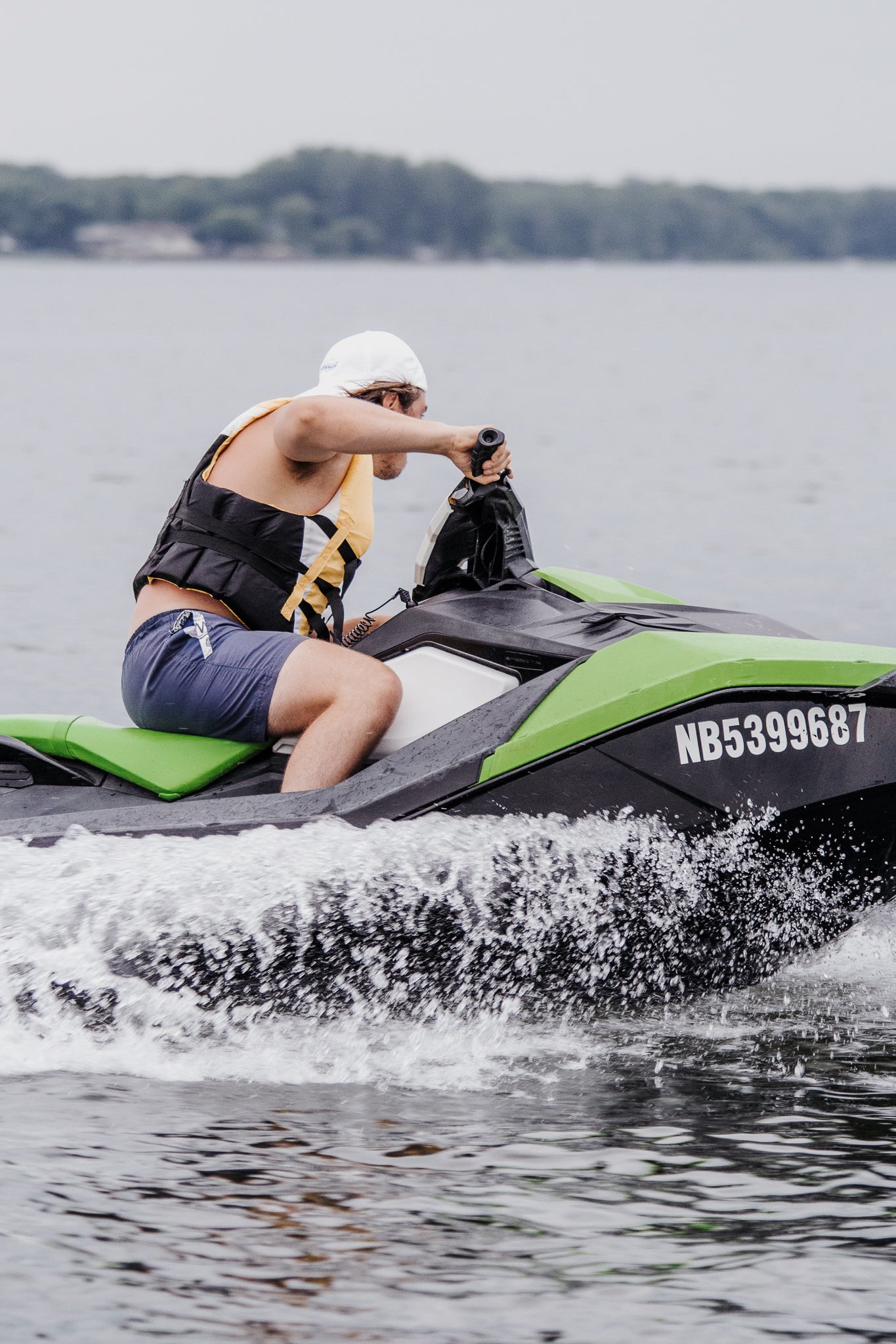 Location d'une motomarine